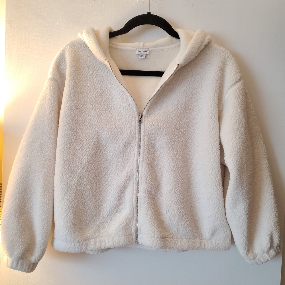 Splendid Cozy Sherpa Hoodie - Girl's Size 14